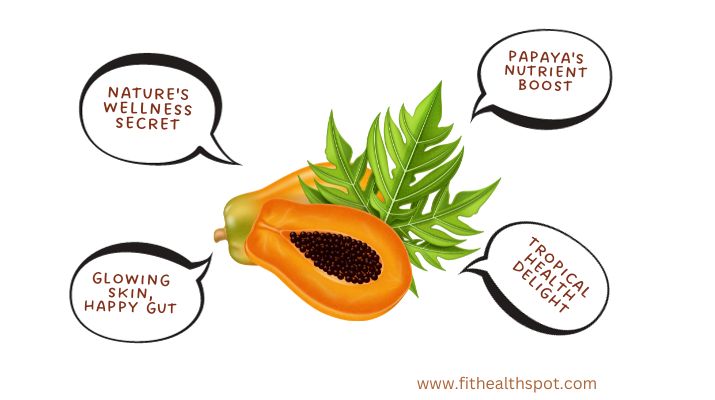 papaya health benefit visual