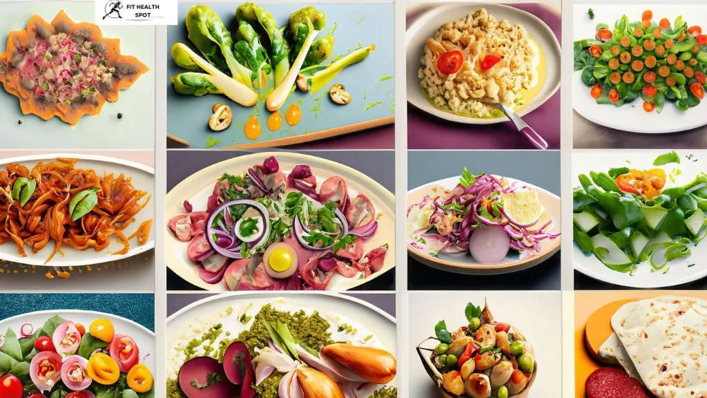 Collage of diverse dishes using shallots, from creamy pastas to zesty salads