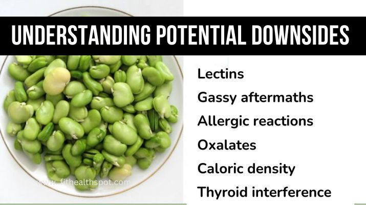 six potential concerns related to lima beans consumption
